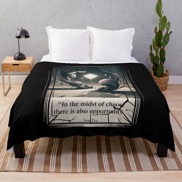 Item preview, In the Midst of Chaos (Sun Tzu) Abstract Poster designed and sold by Enea Kelo.