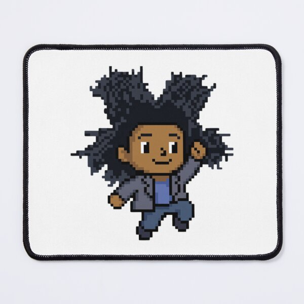 Item preview, Pixel Art Afro Character Cute Retro 8 Bit Style designed and sold by ViperVexPixel.