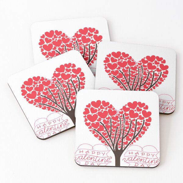 Item preview, Growing Love Heart Tree Valentine’s Day Art designed and sold by PhantomArtStore.