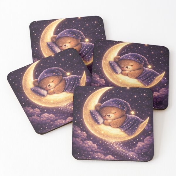 Item preview, Good Night Moon Bear Art designed and sold by photoemich.