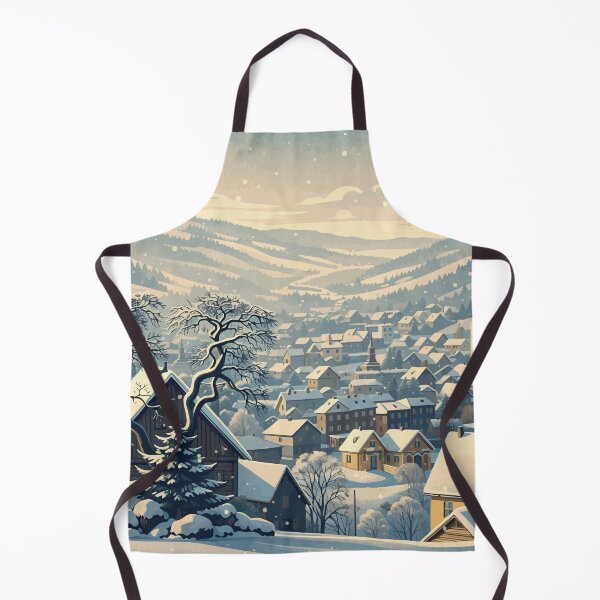 Item preview, Snowy Winter Morning in Krościenko nad Dunajcem – Southern Poland Village Landscape designed and sold by darekkocurek.