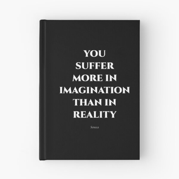 Item preview, You Suffer More in Imagination — Stoic Silence designed and sold by BrushRushX.