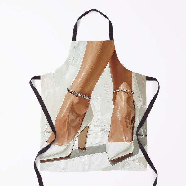 Item preview, On high heels, elegant white high heels designed and sold by LiskoDesign.