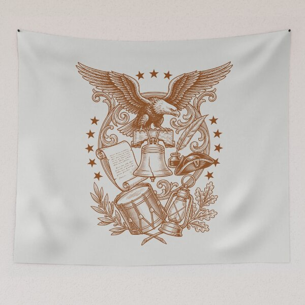 Item preview, Sepia USA 250 Years - Vintage Parchment Style designed and sold by DigitalGlade.