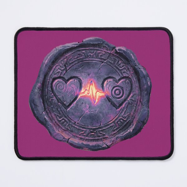 Item preview, The Entangled Heart: A Dual-Heart Celestial Seal - Vesica Piscis designed and sold by CleverCulture.