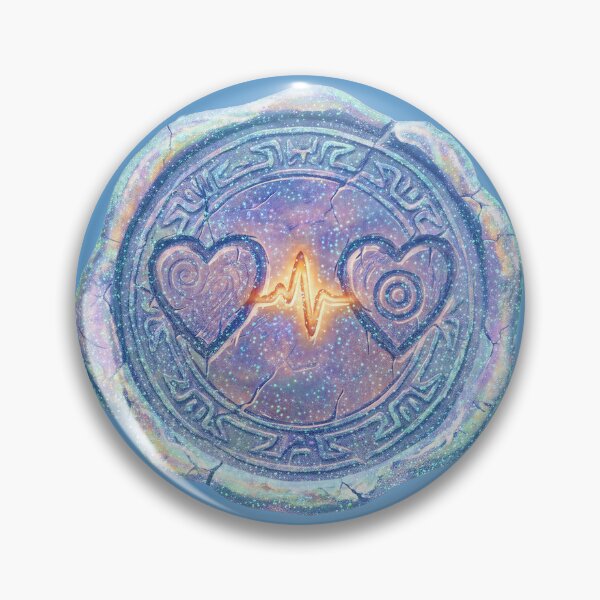 Item preview, The Entangled Heart: A Dual-Heart Celestial Seal - Vesica Piscis designed and sold by CleverCulture.