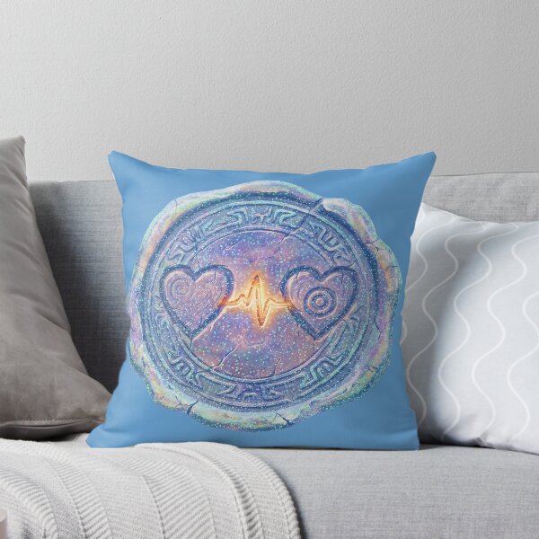 Item preview, The Entangled Heart: A Dual-Heart Celestial Seal - Vesica Piscis designed and sold by CleverCulture.