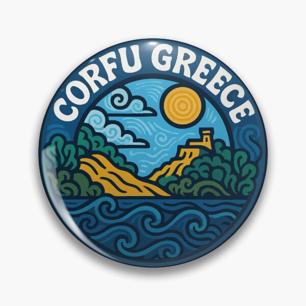 Item preview, Corfu Greece Travel designed and sold by TomFrontierArt.