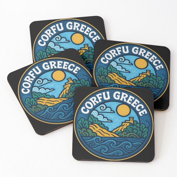 Item preview, Corfu Greece Travel designed and sold by TomFrontierArt.