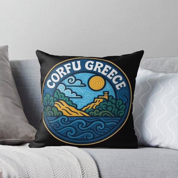 Item preview, Corfu Greece Travel designed and sold by TomFrontierArt.