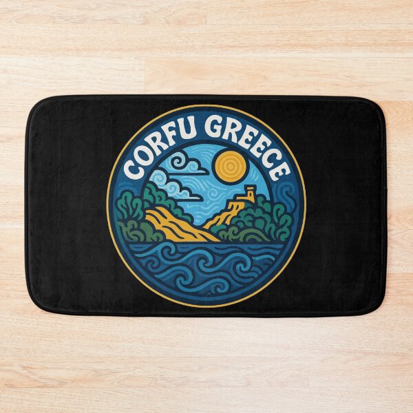 Item preview, Corfu Greece Travel designed and sold by TomFrontierArt.