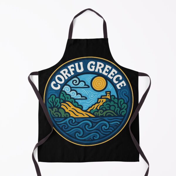 Item preview, Corfu Greece Travel designed and sold by TomFrontierArt.