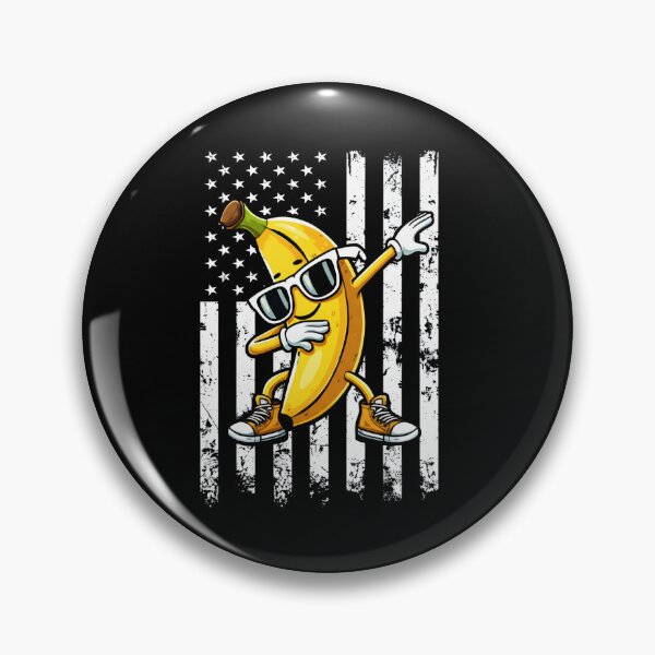 Item preview, Dabbing Banana Patriotic Style designed and sold by Nocturnal-Vines.