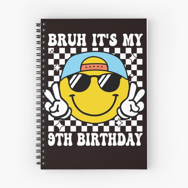 Item preview, It's My 9th Birthday 9 Years Old Boys Bruh I'm 9 Nine Party designed and sold by Night Forest.