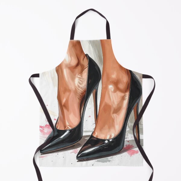 Item preview, High heels, black patent leather high heels designed and sold by LiskoDesign.