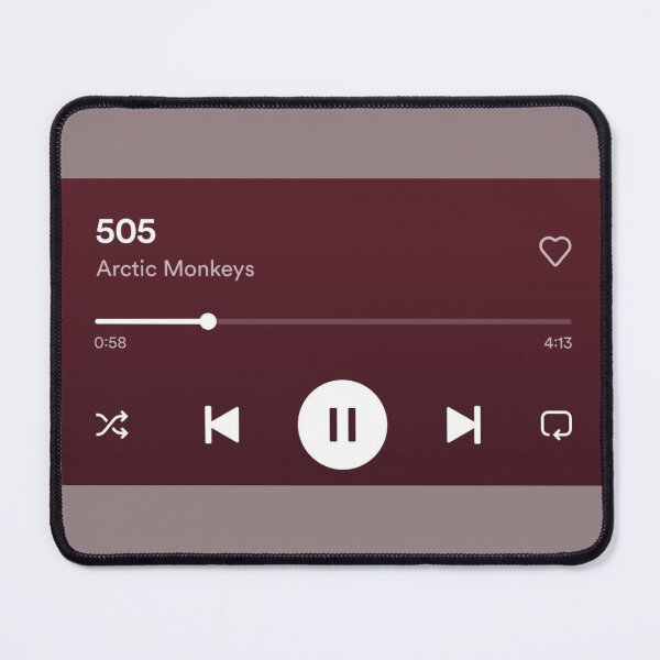 Item preview, Arctic Monkeys - 505 music playing designed and sold by inainart.