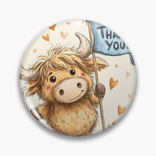 Item preview, Highland Heartfelt Thanks ?❤️ designed and sold by Venon28.