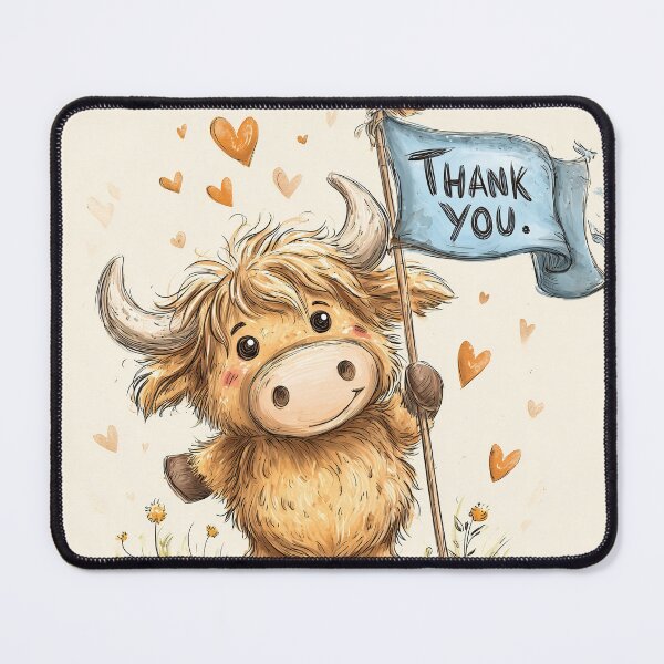 Item preview, Highland Heartfelt Thanks ?❤️ designed and sold by Venon28.