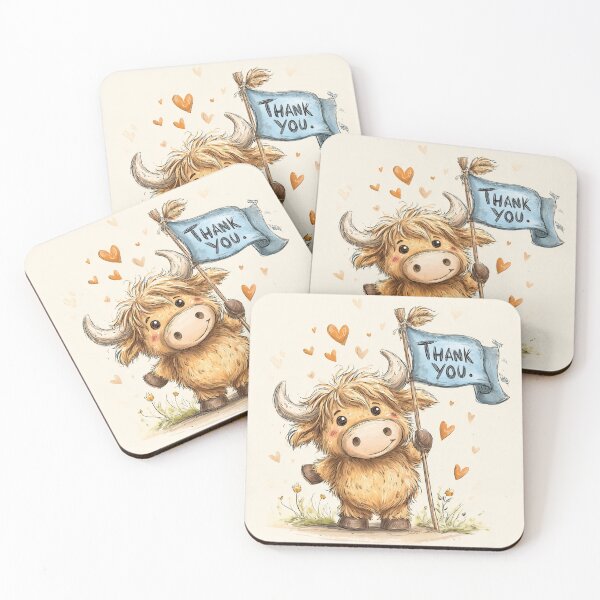 Item preview, Highland Heartfelt Thanks ?❤️ designed and sold by Venon28.