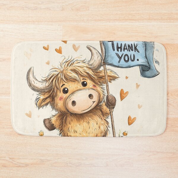 Item preview, Highland Heartfelt Thanks ?❤️ designed and sold by Venon28.