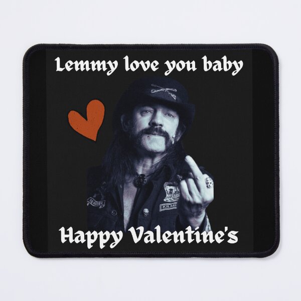 Item preview, Lemmy Love you baby - Valentines day - legend rockstar designed and sold by TheRubberOnion.