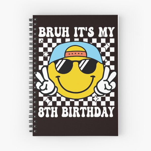 Item preview, It's My 8th Birthday 8 Years Old Boys Bruh I'm 8 Eight Party designed and sold by Night Forest.