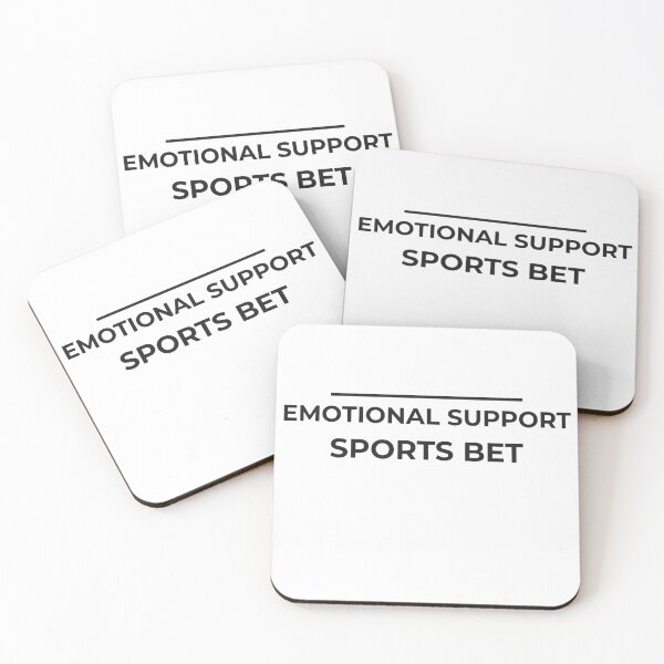 Item preview, Emotional Support Sports Bet (for light background) designed and sold by KoalityDesigns.