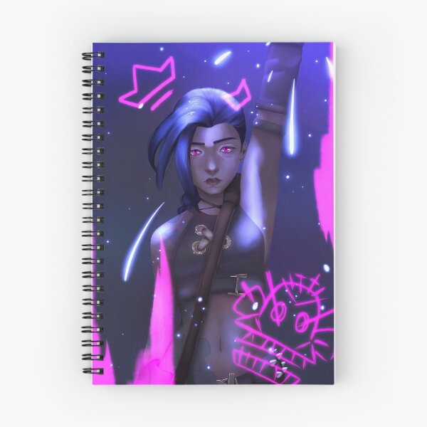 Item preview, Arcane Jinx League of Legends Art Print designed and sold by LemonyRAT.