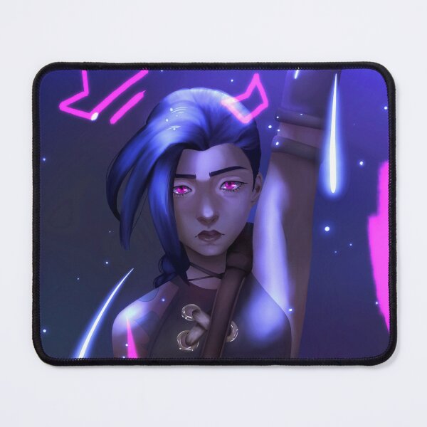 Item preview, Arcane Jinx League of Legends Art Print designed and sold by LemonyRAT.
