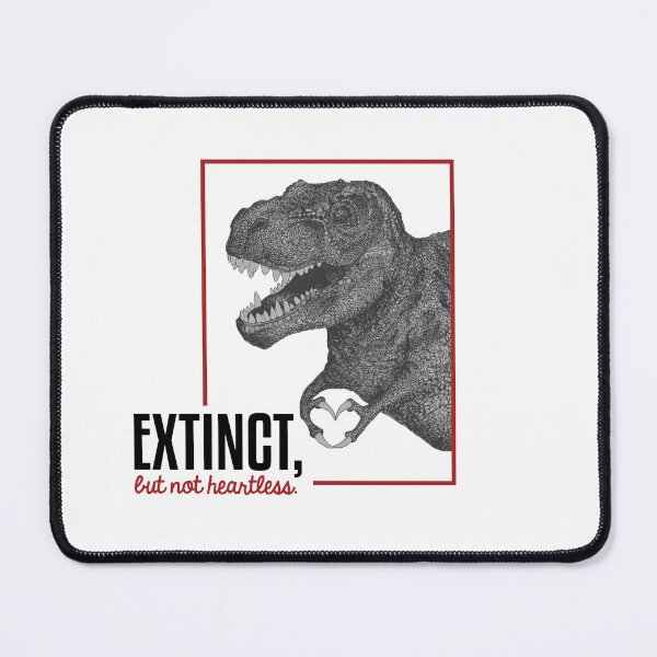 Item preview, Extinct But Not Heartless – Valentine Dinosaur Design designed and sold by New-Blood.