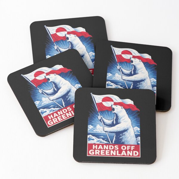 Item preview,  Greenland Defense Front,hands off Greenland designed and sold by Meryem Mamouni.