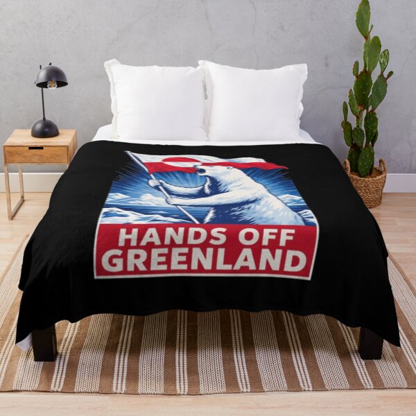 Item preview,  Greenland Defense Front,hands off Greenland designed and sold by Meryem Mamouni.