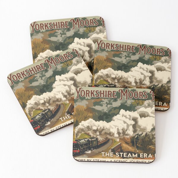 Item preview, The Steam Era Lives On - Retro Railway Art designed and sold by VistaPainterArt.