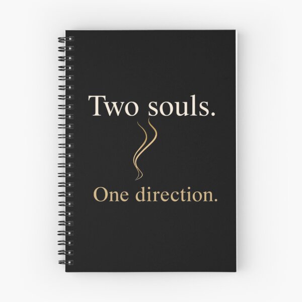 Item preview, Two Souls. One Direction. – Minimalist Love Quote Design for Couples designed and sold by DevineCouture.