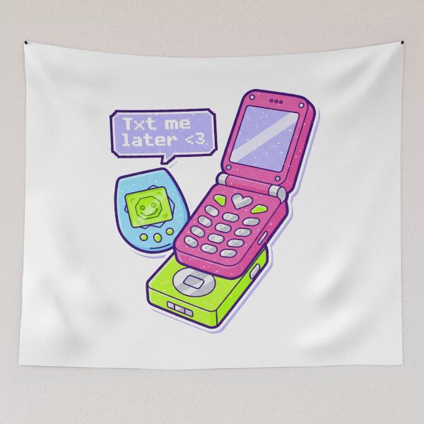 Item preview, Txt Me Later — Y2K Vibes designed and sold by ninoni.