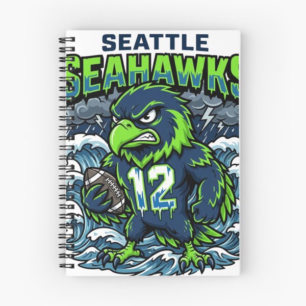 Item preview, Fierce Seahawk #12 - Pacific Cartoon Design | NFL designed and sold by Pandora´s Box.