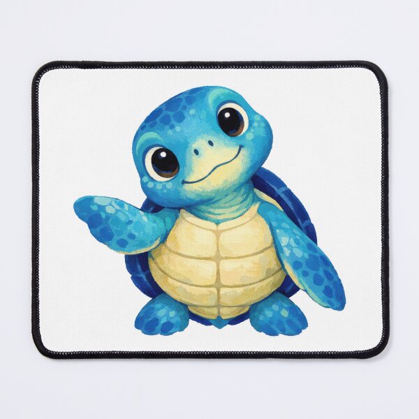 Item preview, Curious Sea Turtle Head Tilt Portrait designed and sold by zoughlal.