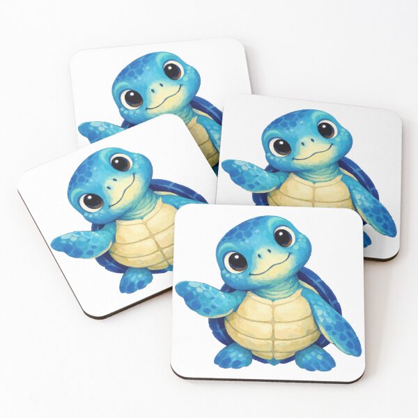 Item preview, Curious Sea Turtle Head Tilt Portrait designed and sold by zoughlal.