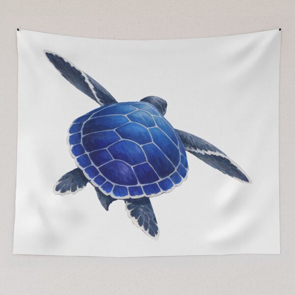 Item preview, Diving Sea Turtle Deep Ocean Swimming designed and sold by zoughlal.