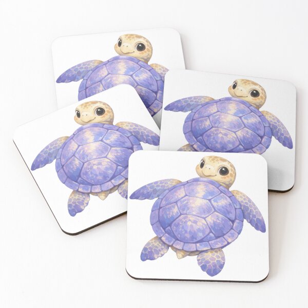 Item preview, Looking Back Sea Turtle Cute Over Shoulder Pose designed and sold by zoughlal.