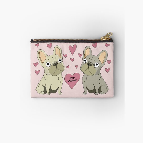 Item preview, Be my Valentine French Bulldog couple designed and sold by Mountain-Point.