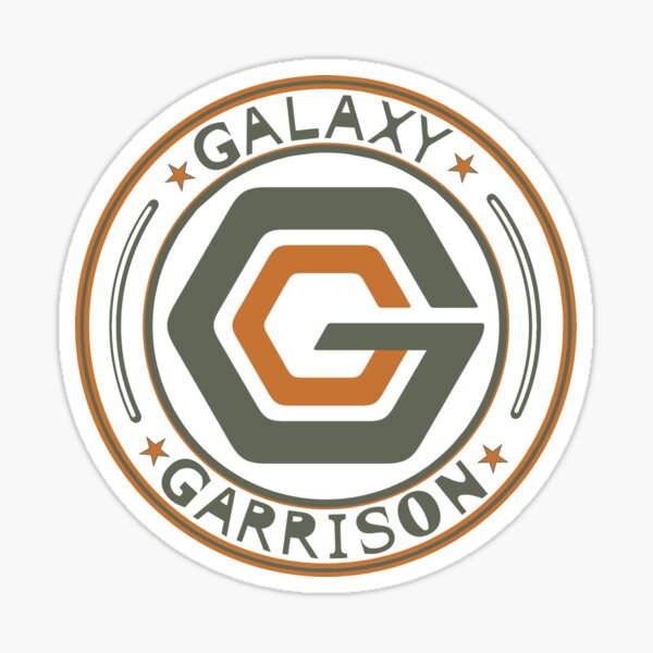 galaxy garrison seal Sticker