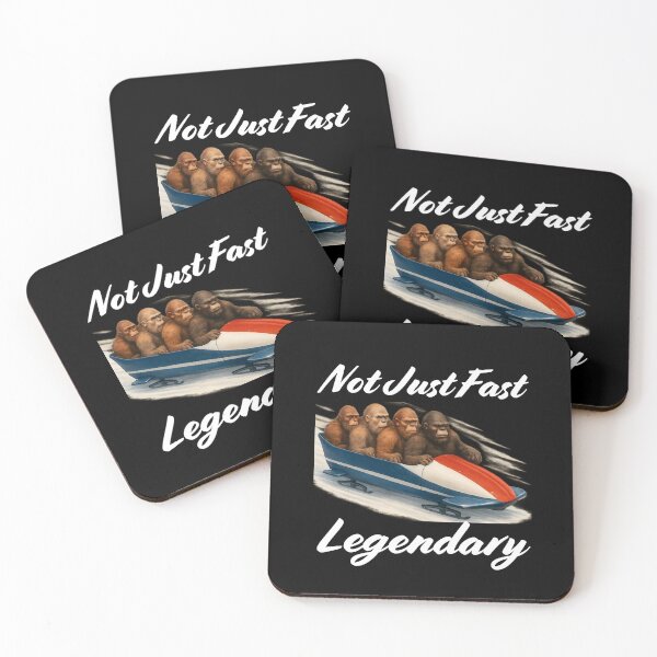Item preview, Bigfoot Bobsled Team, Not Just Fast... Legendary designed and sold by SquirrelDesignLLC.