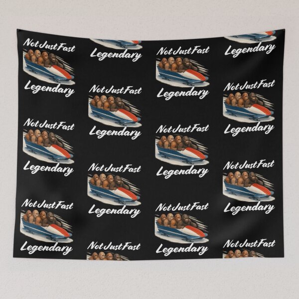 Item preview, Bigfoot Bobsled Team, Not Just Fast... Legendary designed and sold by SquirrelDesignLLC.