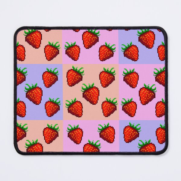 Item preview, Pixel Art Strawberry Sweet Gaming Fruit Design designed and sold by tviyluv.