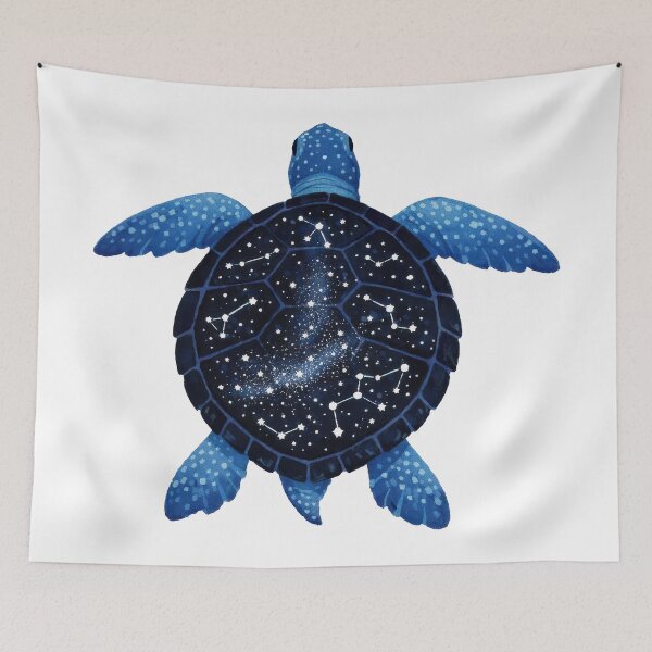Item preview, Galaxy Starry Night Sea Turtle Celestial designed and sold by zoughlal.