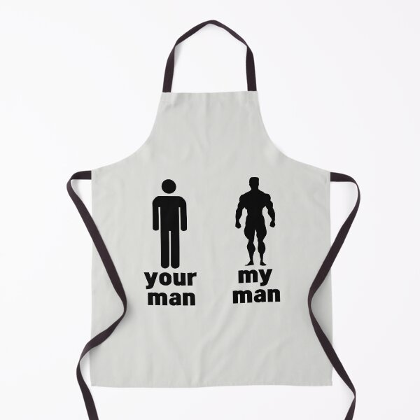 Item preview, Your Man My Man Funny Gym Bodybuilding Humor designed and sold by WAMTEES.