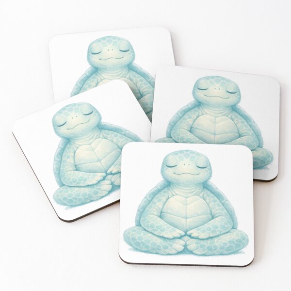 Item preview, Meditating Zen Yoga Sea Turtle Peace designed and sold by zoughlal.