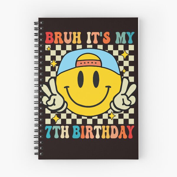 Item preview, It's My 7th Birthday 7 Years Old Boys Bruh I'm 7 Seven Party designed and sold by Night Forest.