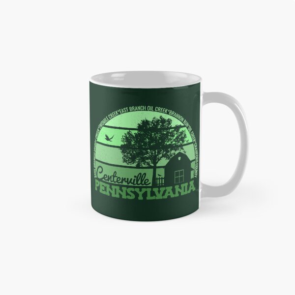 Item preview, Centerville Pennsylvania Sunset Retro Vintage Local Pride Logo designed and sold by CRHPOD20.